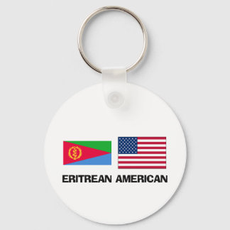 Eritrean American Keychain