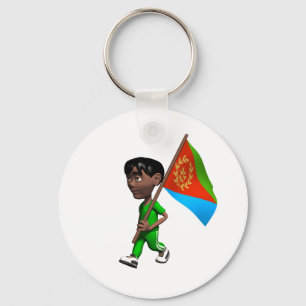 Eritrean Boy Keychain