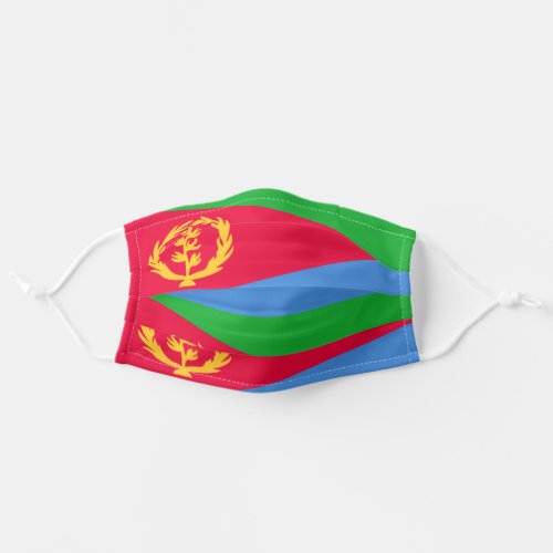 Eritrean flag adult cloth face mask