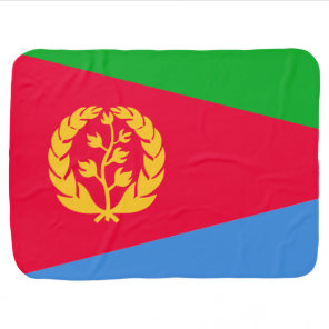 Eritrean Flag (Eritrea) Baby Blanket