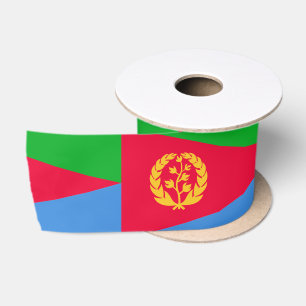 Eritrean Flag (Eritrea) Satin Ribbon