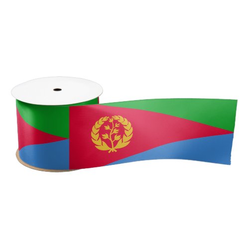 Eritrean Flag Eritrea Satin Ribbon