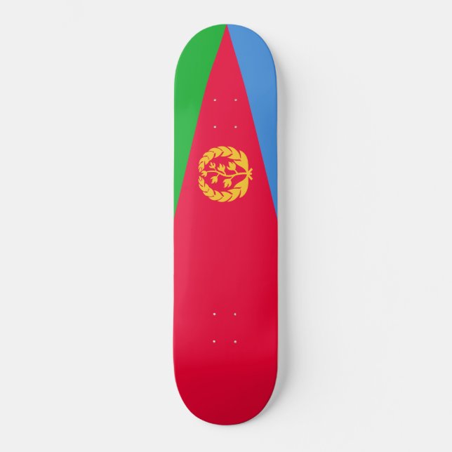 Eritrean Flag (Eritrea) Skateboard (Front)