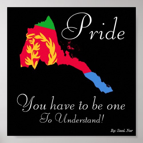 eritrean pride Poster