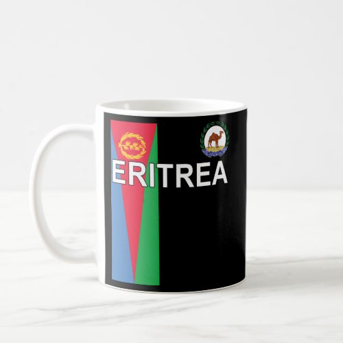 Eritrean Sporty National Flag And Emblem Coffee Mug