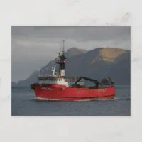 Kari Marie, Crab Boat in Dutch Harbor, AK Postcard