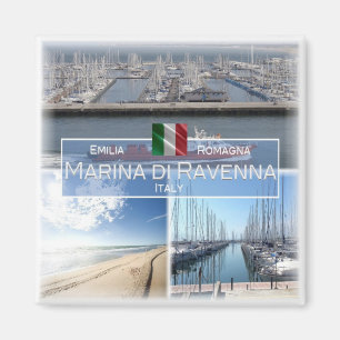 ERM032 MARINA DI RAVENNA, Italy, Fridge Magnet