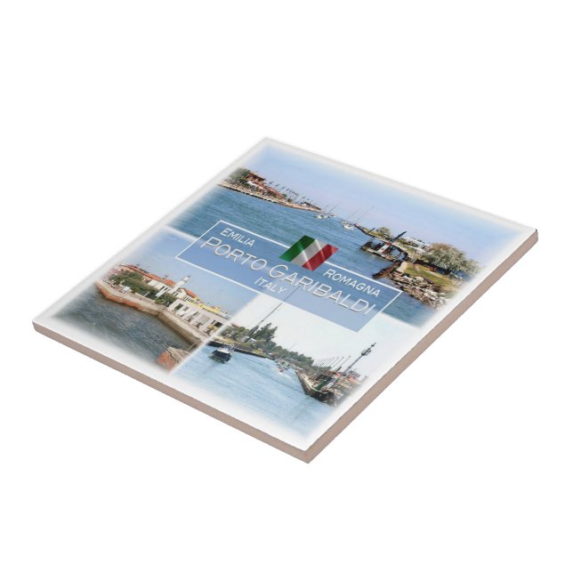 ERM040 PORTO GARIBALDI, Italy, Ceramic Tile (Side)