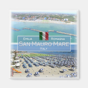 ERM042 SAN MAURO MARE, Italy, Fridge Magnet