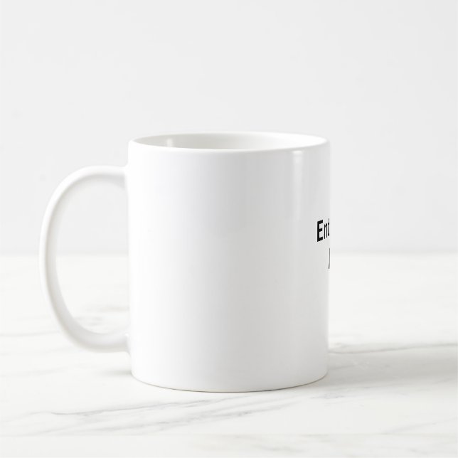 ERM - Entropy Reduction Manager Coffee Mug (Left)