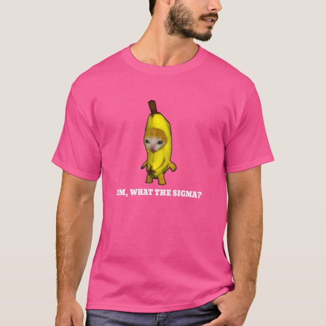 Erm, What Sigma Cat meme T-Shirt (Front)