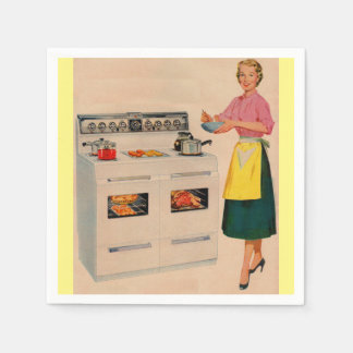 Erma and her double-barreled oven napkins