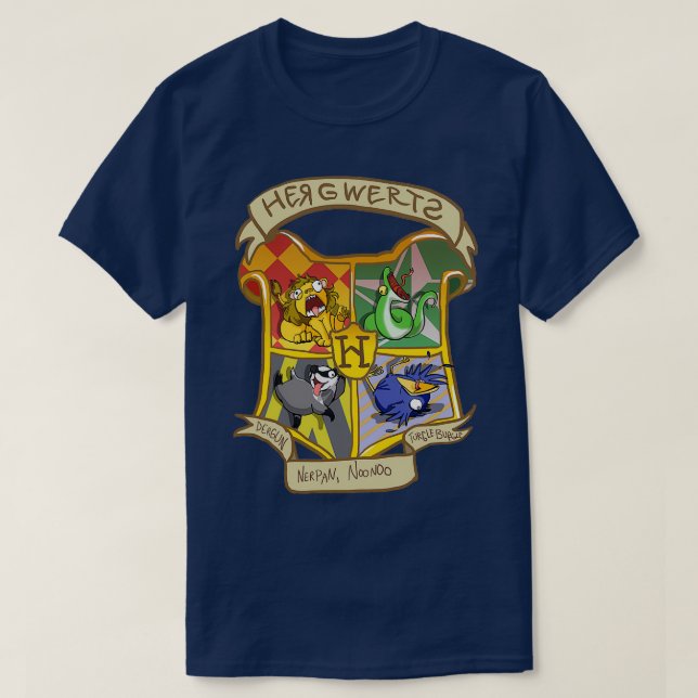 ERMAHGERD HERGWERTS T-Shirt (Design Front)