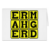 Ermahgerd, Internet Meme (Front Horizontal)