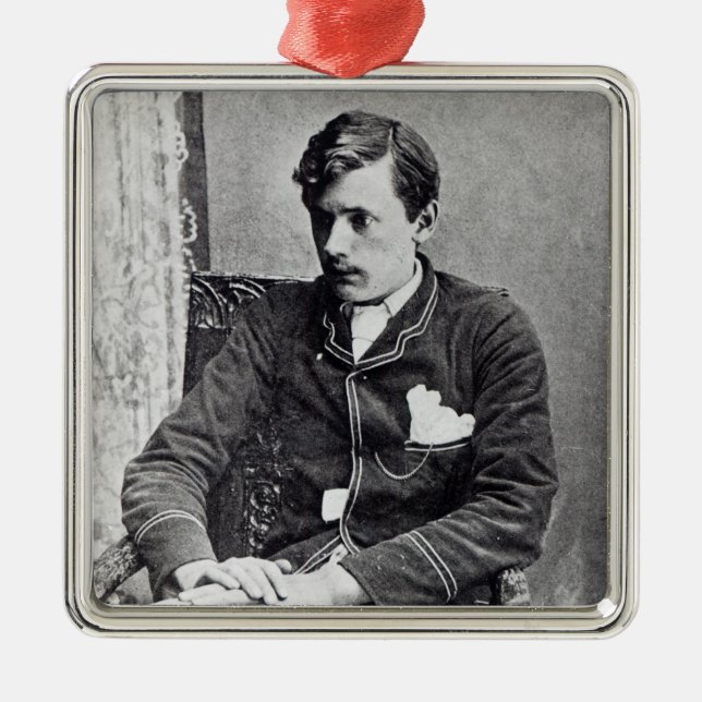 Ernest Dowson Metal Ornament (Front)