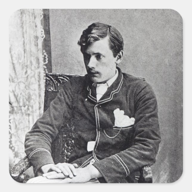 Ernest Dowson Square Sticker (Front)