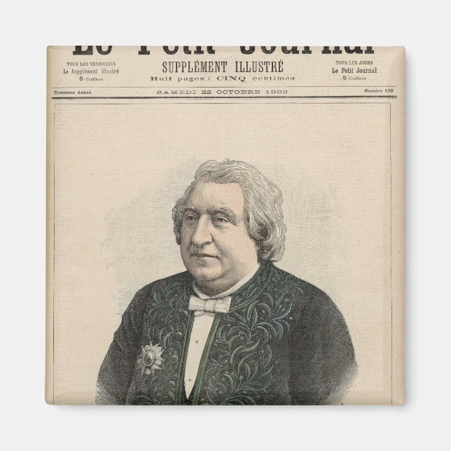Ernest Renan Magnet (Front)