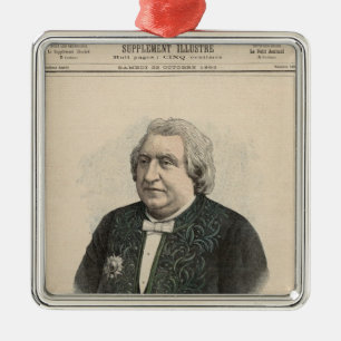 Ernest Renan Metal Ornament