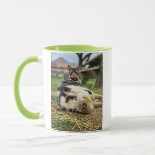 Ernest  Sassy Photo Mug with Logo