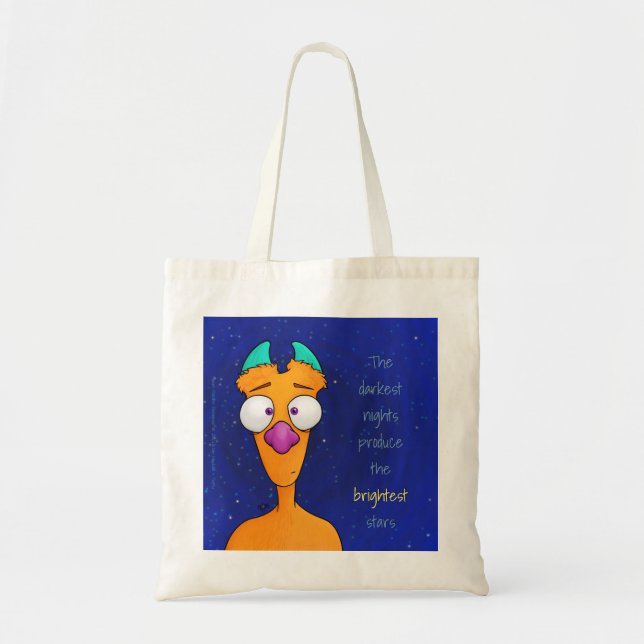 Ernest the Monster, tote (Front)