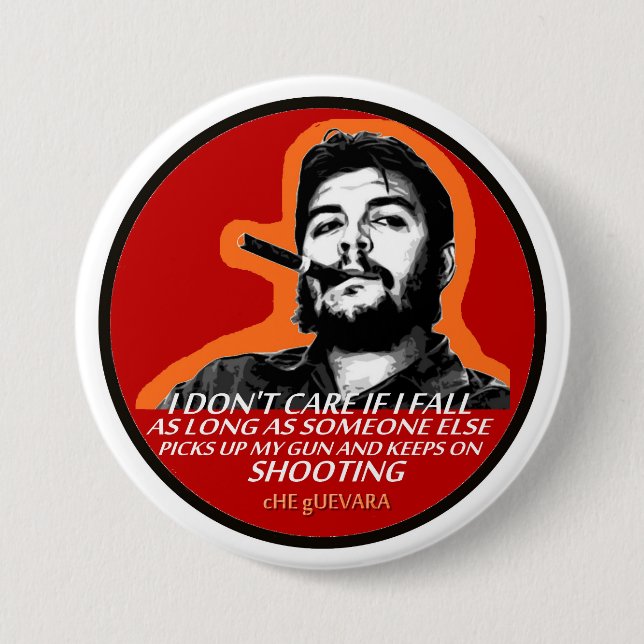 Ernesto "Che" Guevara Button (Front)