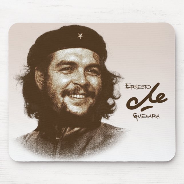 Ernesto Che Guevara Smile Mouse Pad (Front)