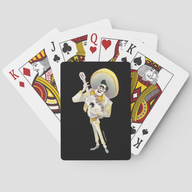 Ernesto | Playing Guitar Playing Cards (Back)