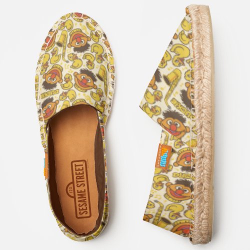 Ernie and Rubber Duckie Pattern Espadrilles