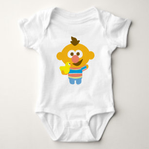 Ernie Baby Face and Duckie Baby Bodysuit
