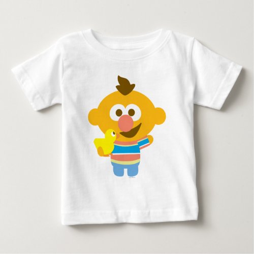 Ernie Baby Face and Duckie Baby T_Shirt