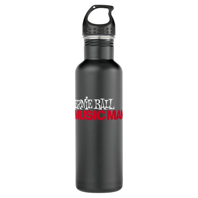 Ernie ball musicman merchant  stainless steel water bottle (Front)