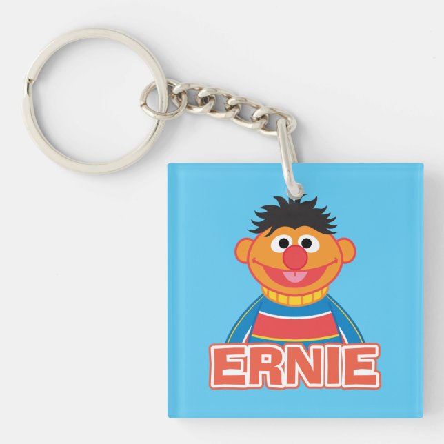 Ernie Classic Style Keychain (Front)