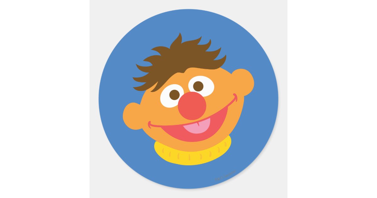 The Ernie Face Sticker