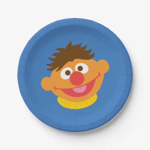 Ernie Face Paper Plates