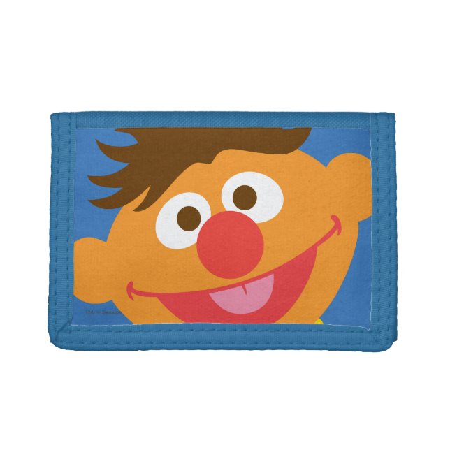 Ernie Face Trifold Wallet (Front)