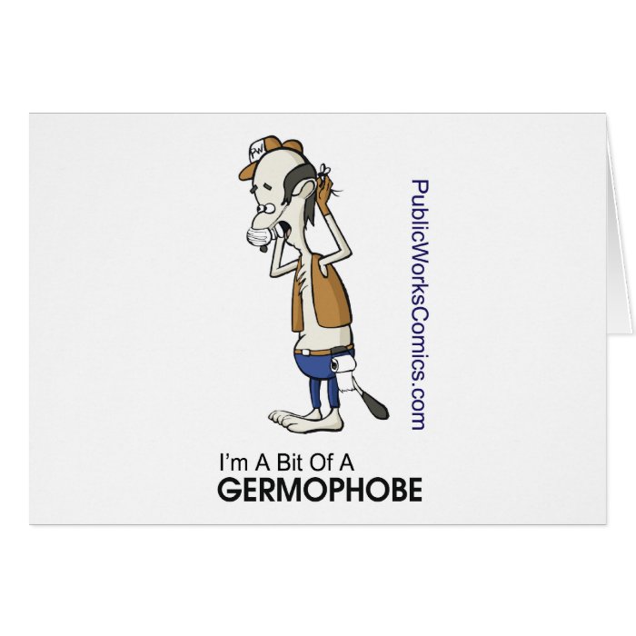 Ernie Germaphobe Greeting Cards