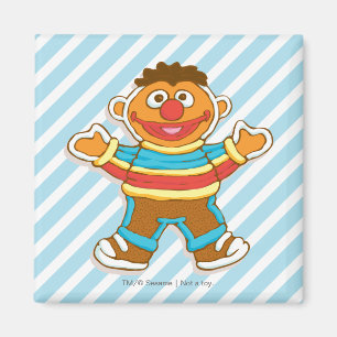 Ernie Gingerbread Magnet