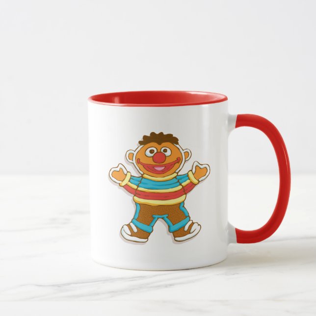 Ernie Gingerbread Mug (Right)