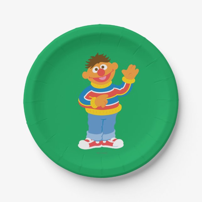 Ernie Graphic Paper Plates (Front)