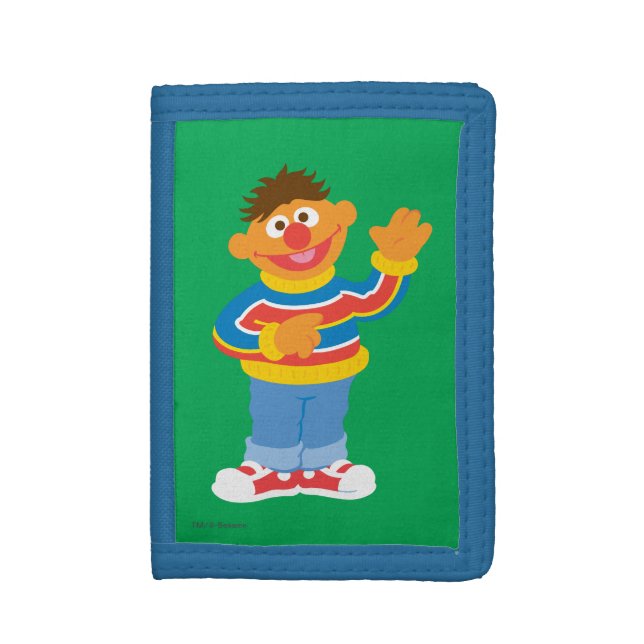 Ernie Graphic Tri-fold Wallet (Front Vertical)