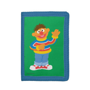 Ernie Graphic Trifold Wallet