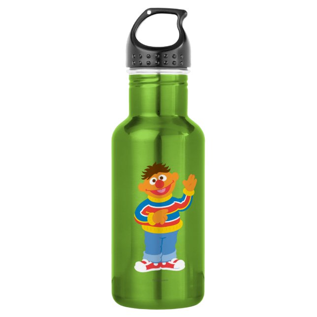 Ernie Graphic Water Bottle (Front)