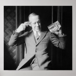 Ernie Hare - Death or Alcohol - Prohibition Photo Poster