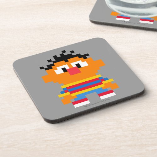 Ernie Pixel Art Drink Coaster