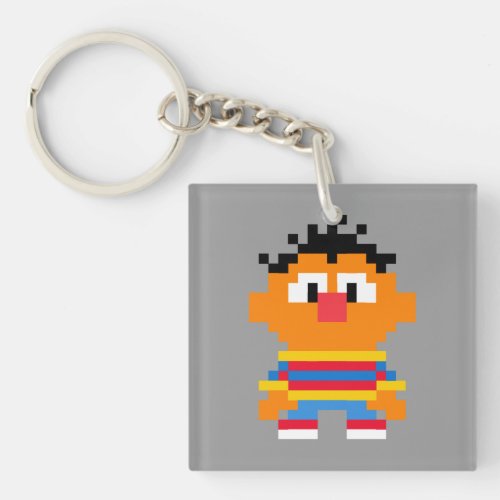 Ernie Pixel Art Keychain