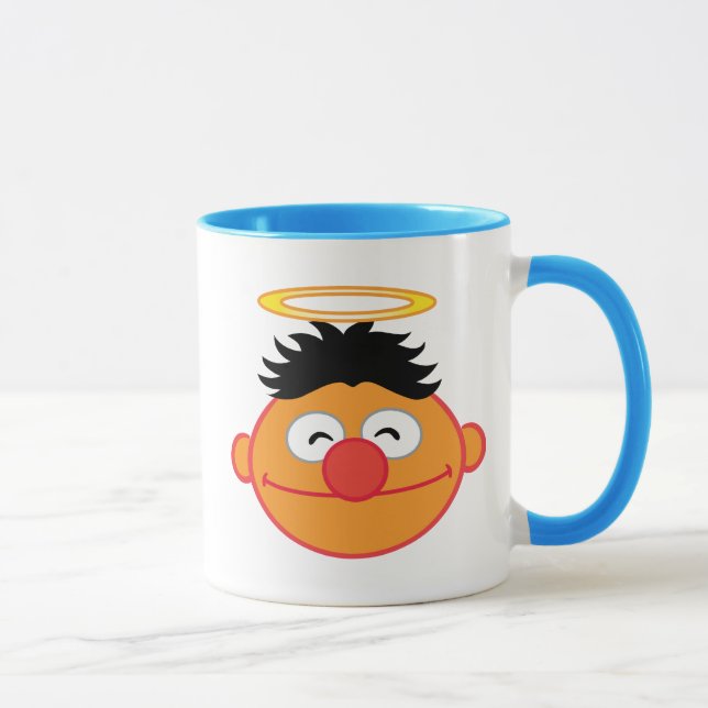 Ernie Smiling Face with Halo Mug (Right)