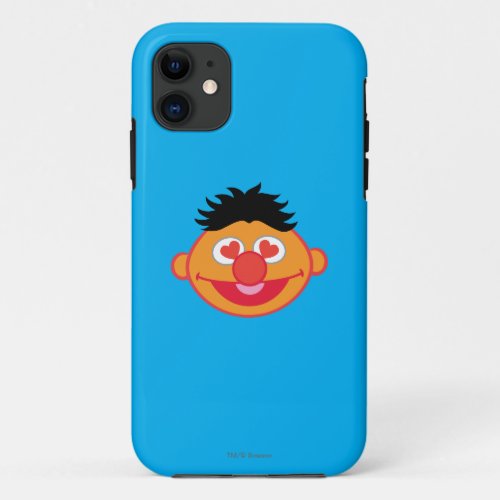 Ernie Smiling Face with Heart_Shaped Eyes iPhone 11 Case