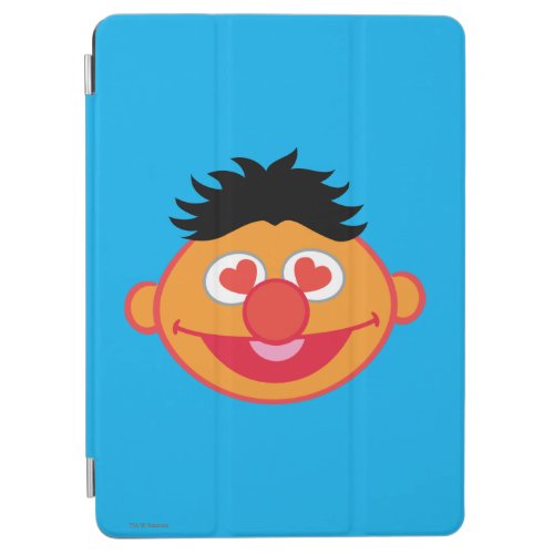 Ernie Smiling Face with Heart_Shaped Eyes iPad Air Cover