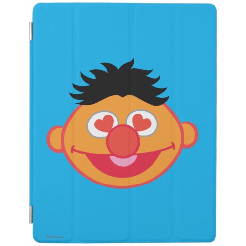 Ernie Smiling Face with Heart_Shaped Eyes iPad Smart Cover