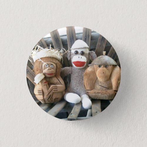 Ernie the Sock Monkey and Friends Pin